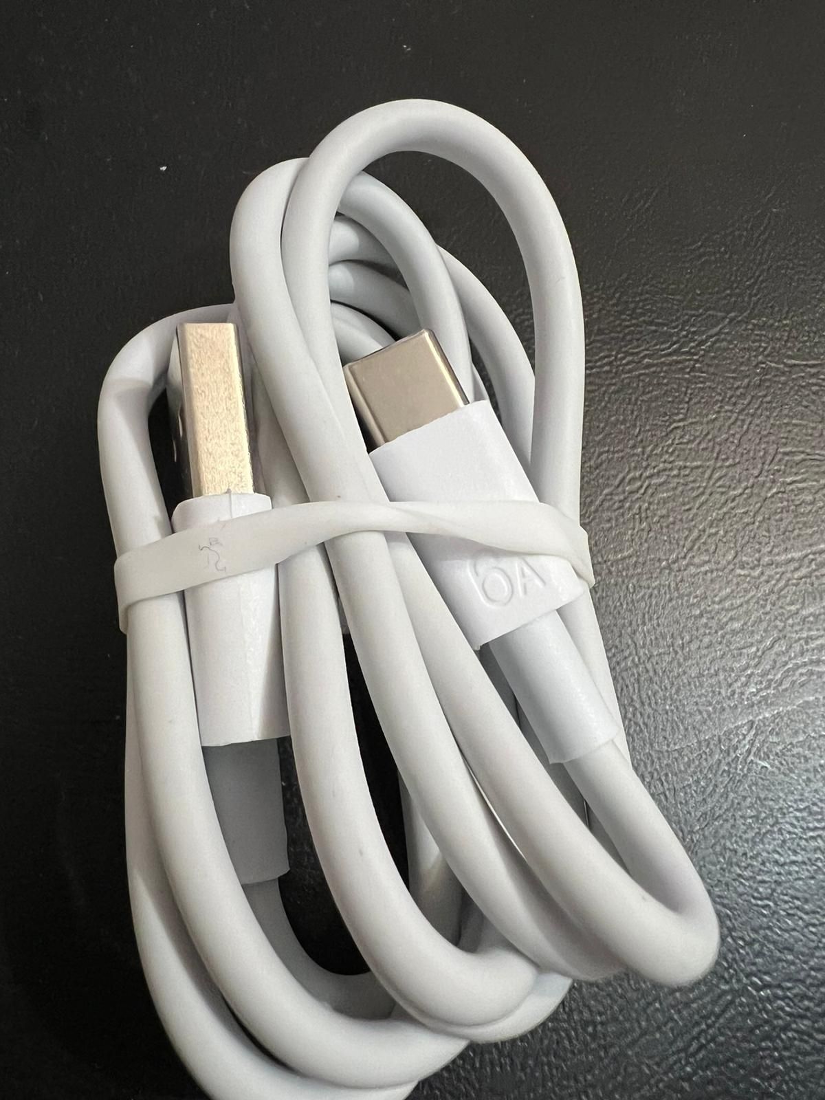 Kabel USB-USB-C 66W 6A biały QC.3.0