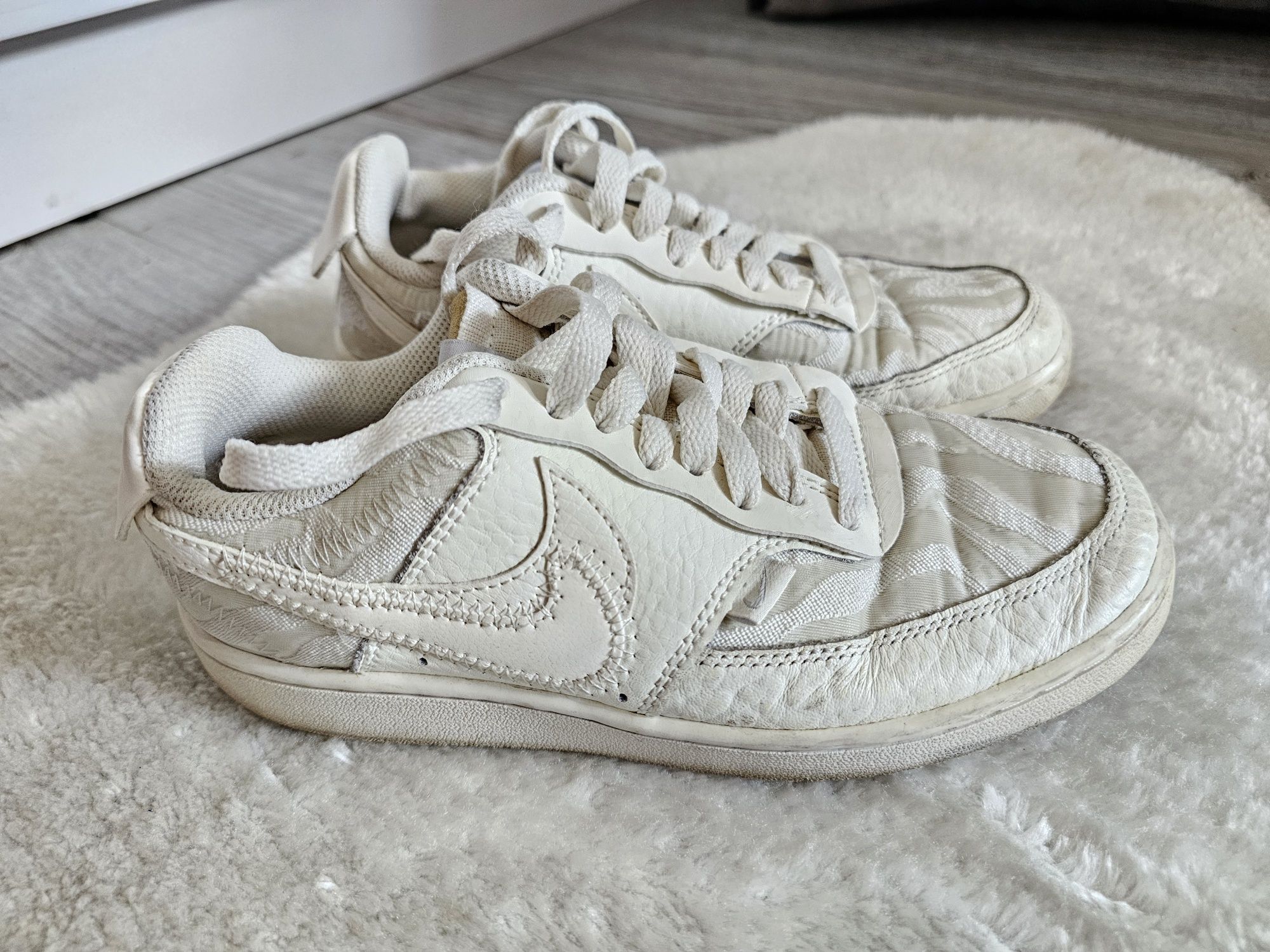 BUTY Nike Court Vision Low Premium Rozmiar 36 Białe NIKE Swoosh Air