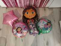 Balony koci domek gaby