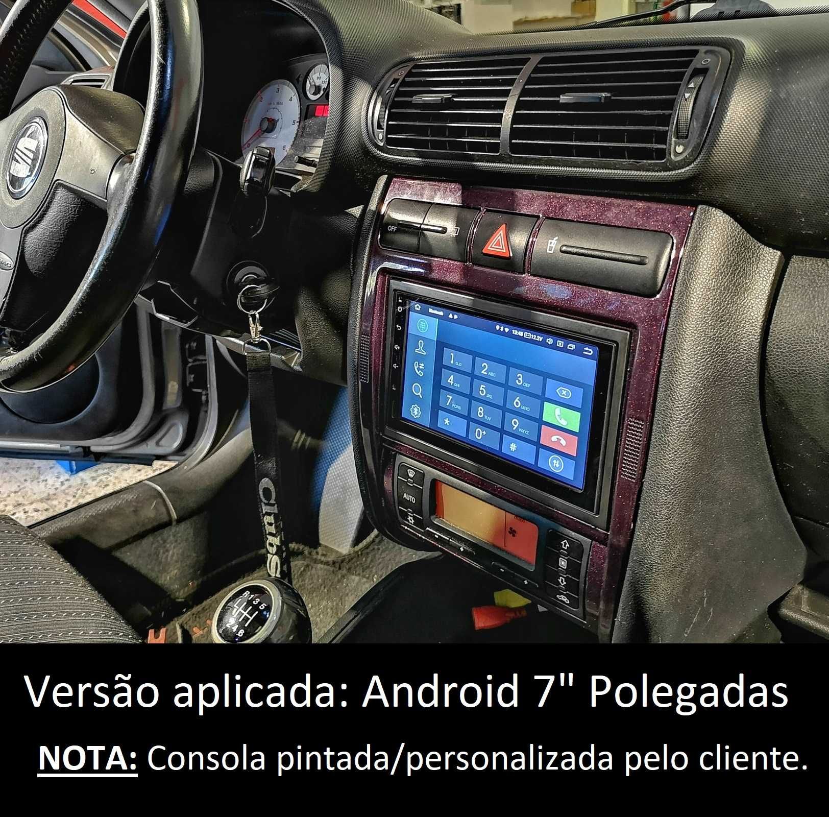 (NOVO) Rádio 2DIN • SEAT • Leon 1M • Toledo • Android GPS Cupra 4+32GB