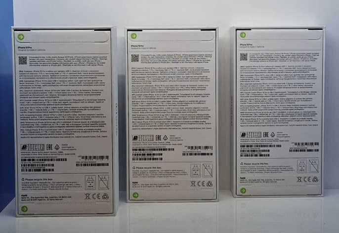 iphone 16 pro 128GB новий оригінал запакований (не опенбох) sim+esim