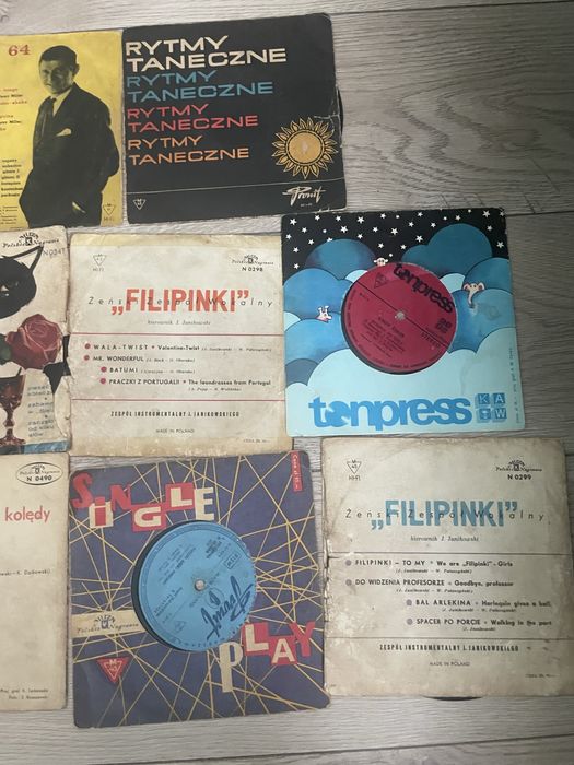 Zestaw winyli Filipinki Piotr Szczepanik Czerwone Gitary