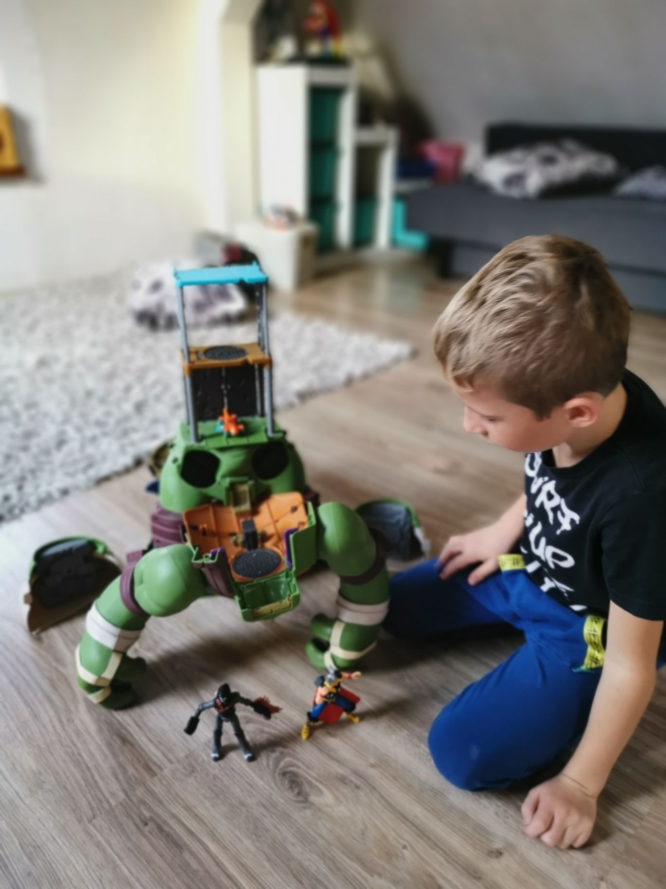 Żółw Ninja, super frajda dla chłopców i nie tylko.