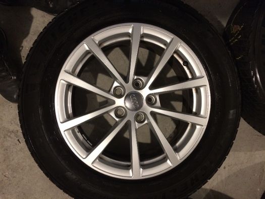 Koła Felgi Opony Audi A6 C8 4K 225/60/17 Michelin Pilot Alpin 5