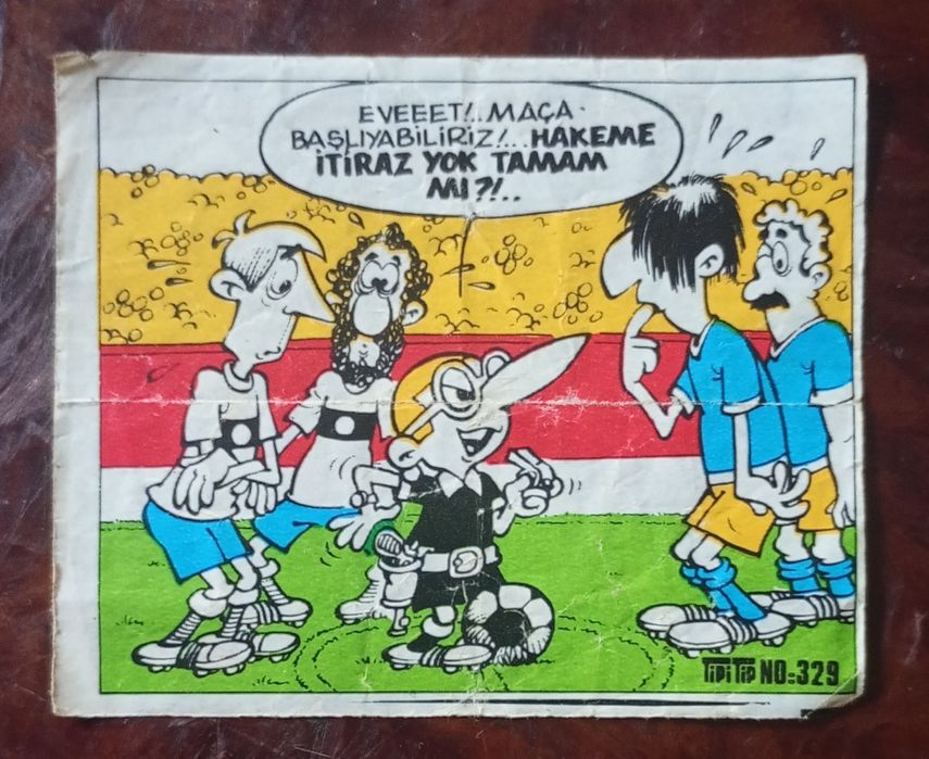 Детские вкладыши от жвачек TipiTip