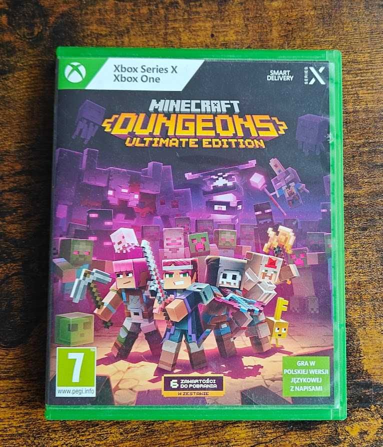 Minecraft Dungeons Ultímate Edition PL - Xbox Series X, Xbox One