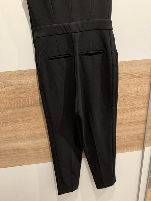 Вечерний комбинезон черный