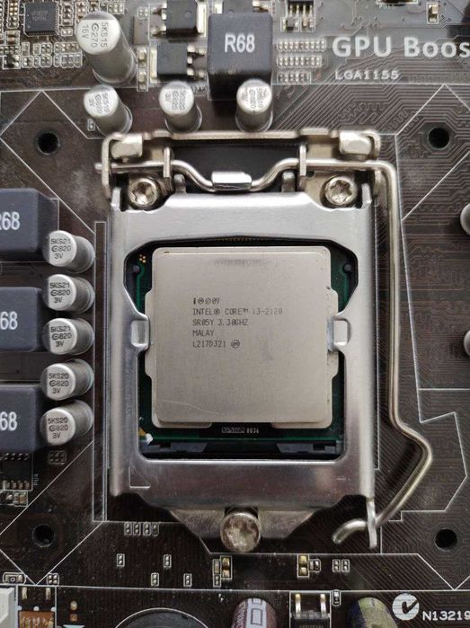 Материнська плата ASUS P8H61-M + процесор Intel Core i3-2120 3.3Ghz