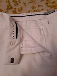 Biale spodnie orsay