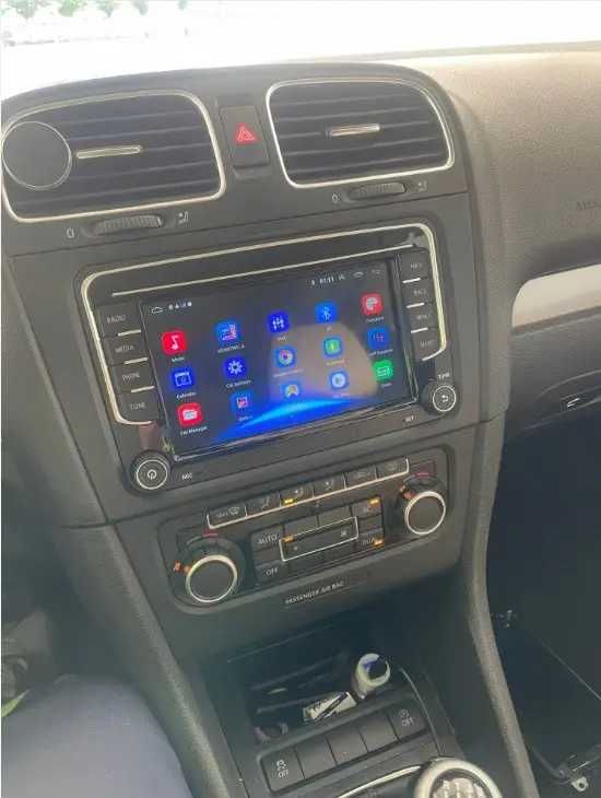 Магнітола під оригінал VW Android, 2+32 CarPlay Skoda Passat B6-7