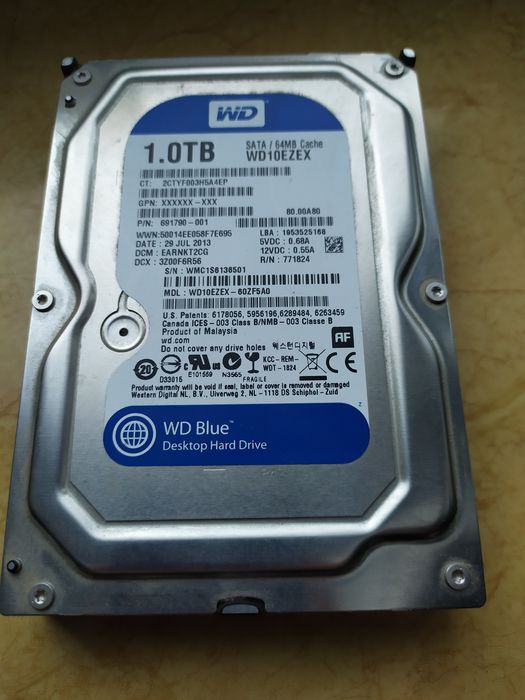 Жесткий диск Western Digital Blue