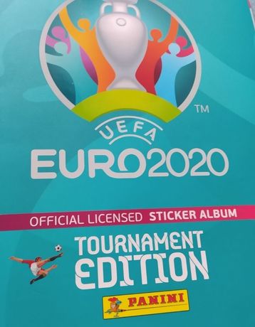 Euro 2020 tournament edition.Panini .Naklejki