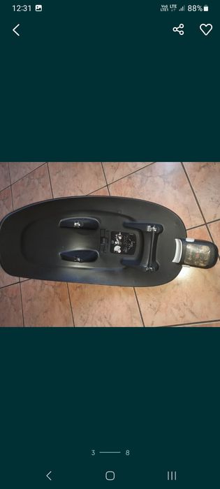 Baza z fotelikiem Cybex Sirona