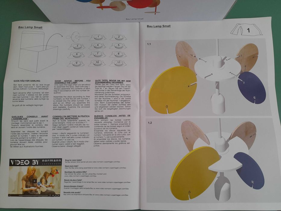 Candeeiro de design - Bau Pendant Lamp Normann COPENHAGEN small