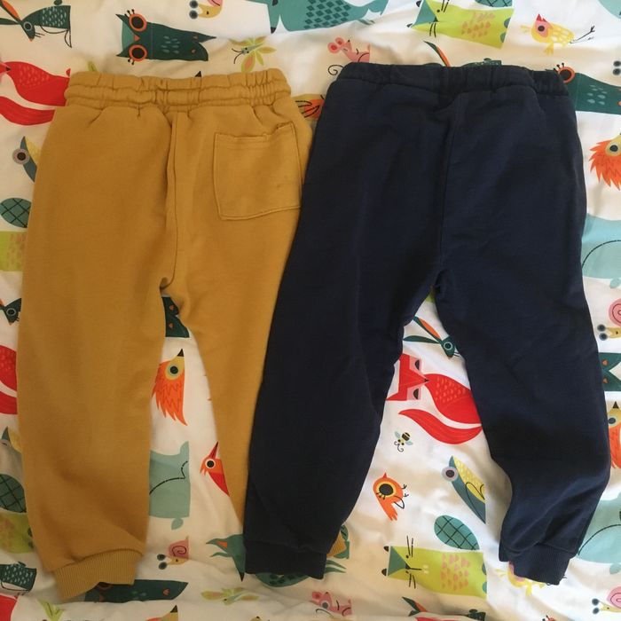 2 pares de calcas, zippy e lefties , 2-3 anos