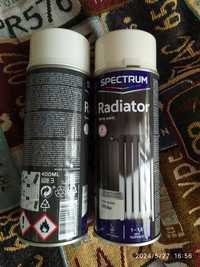 Біла матова фарба для радиаторів spectrum