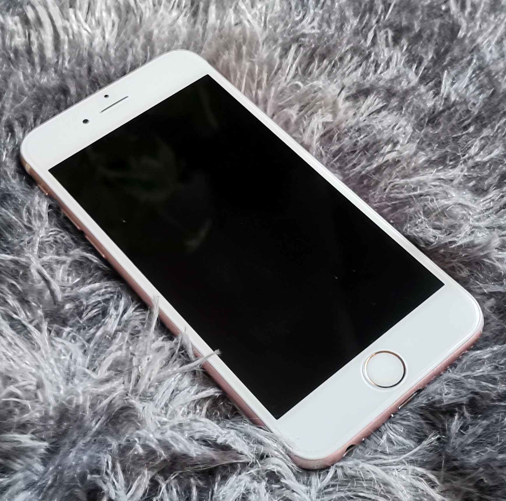 Iphone 6s model A1688 różowy uszkodzony - nowy ekran i dotyk