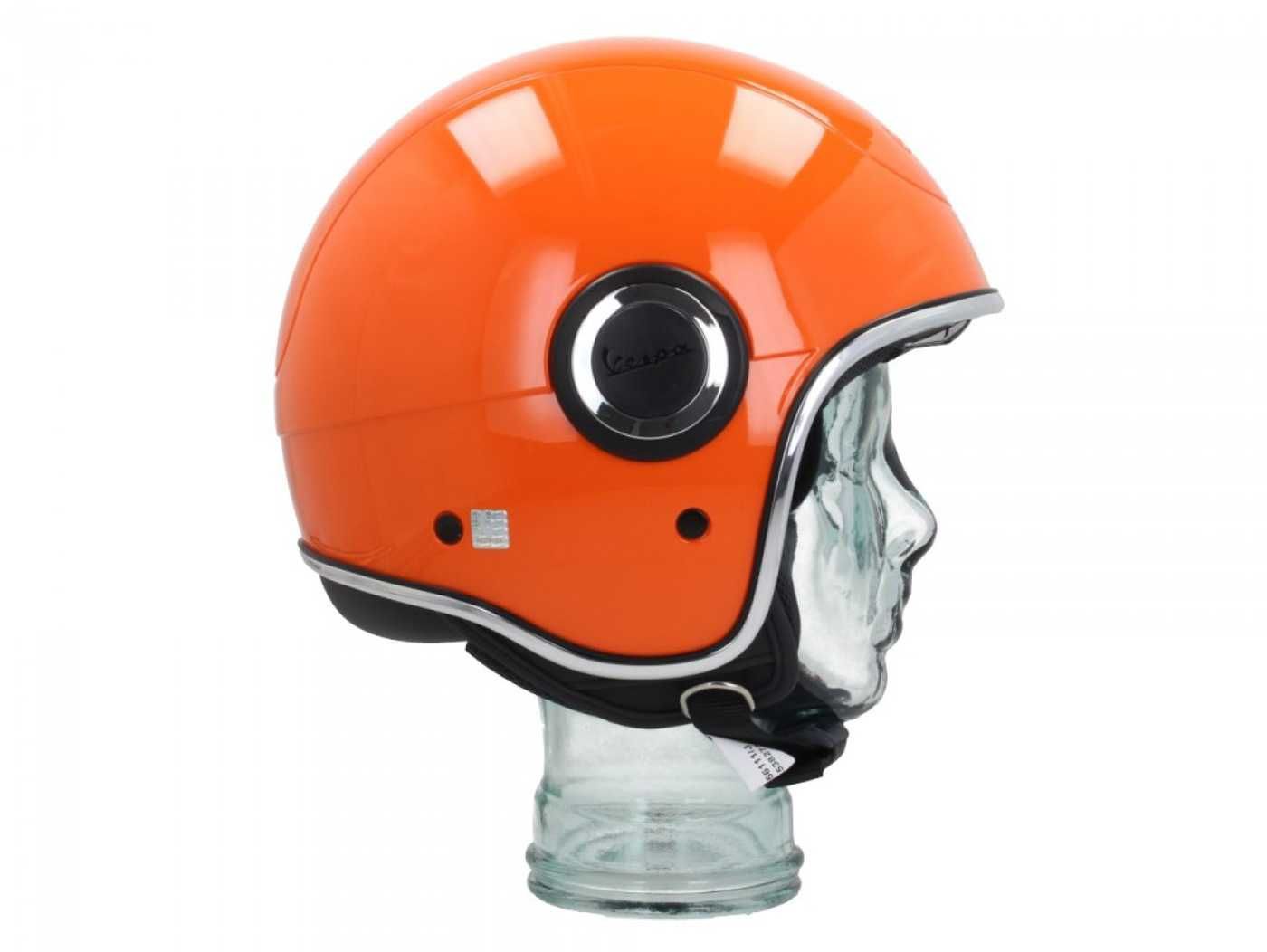 Kask VESPA VJ pomarańczowy - rozmiar L OEM.