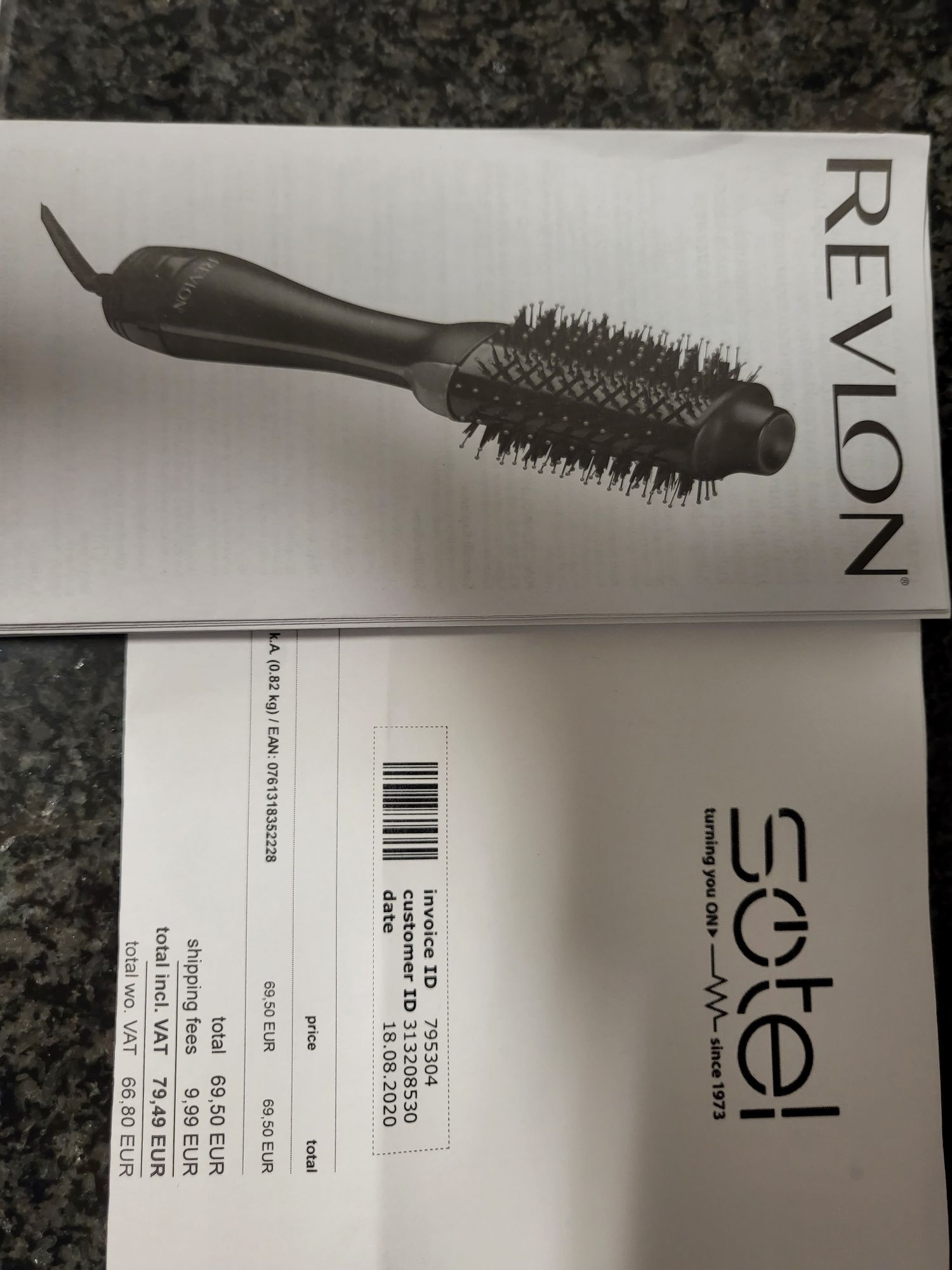 Escova Revlon hair dryer and volumiser