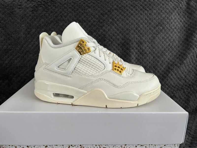 Jordan 4 Retro Metallic Gold R.46
