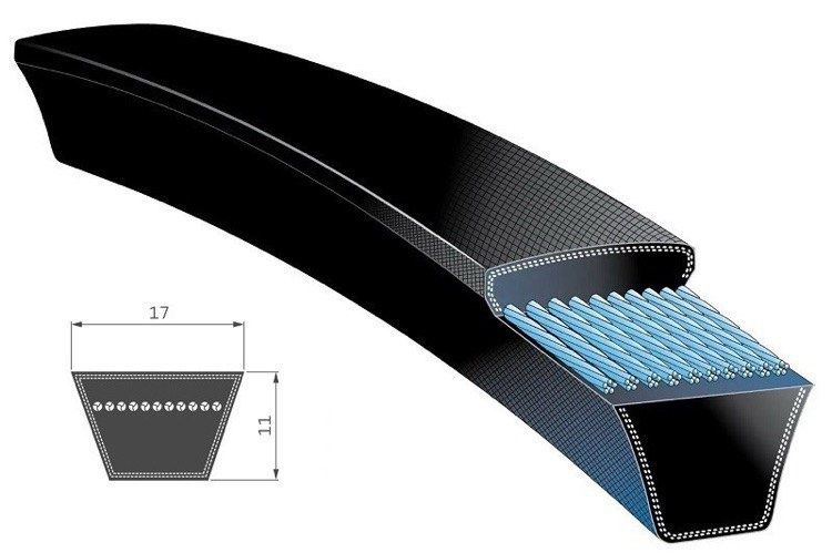 Пас привідний клиновий optibelt 17x1180
