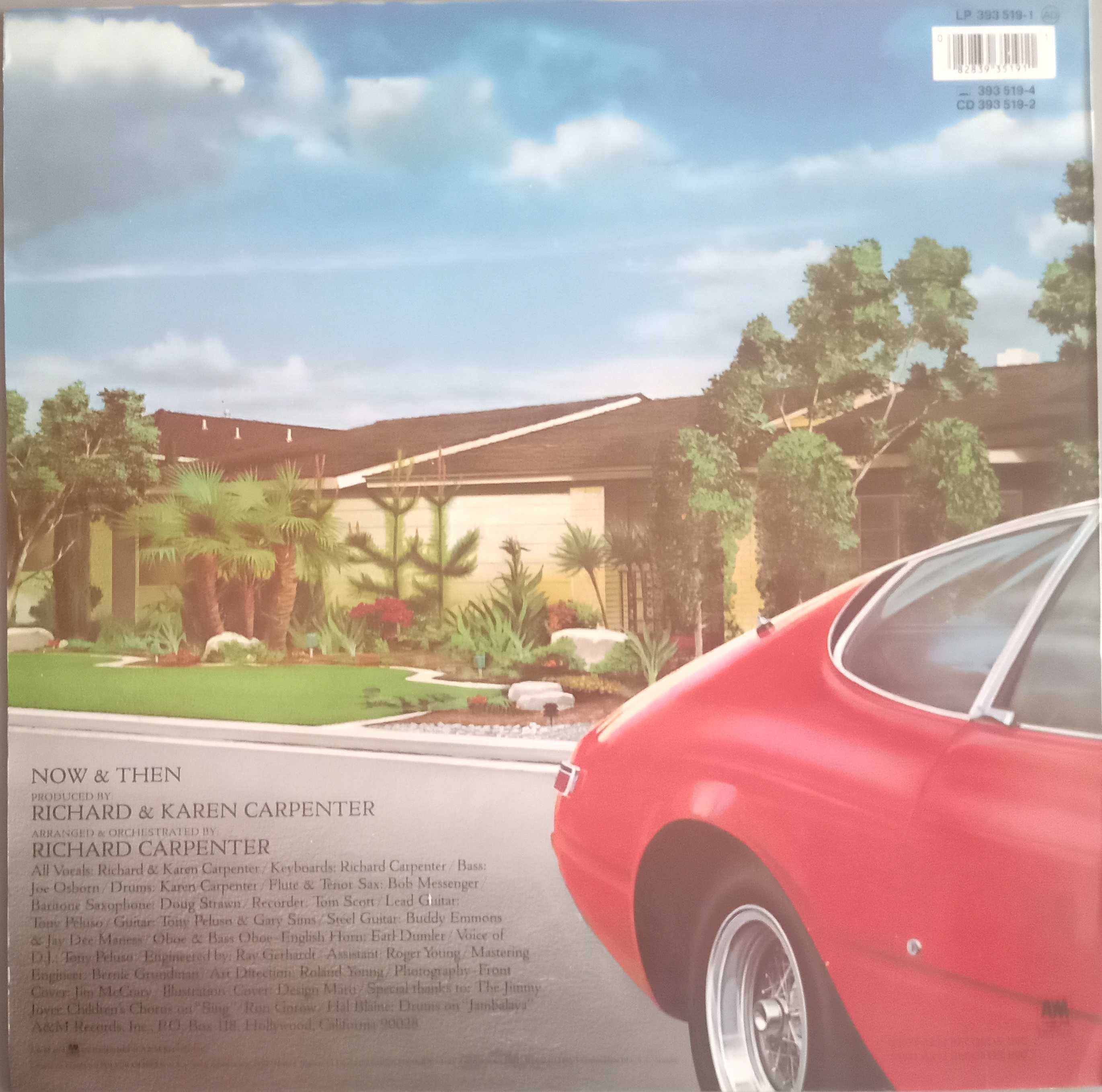 Carpenters - - - - - Now & Then - - - - - LP