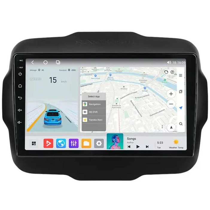 Магнітола Jeep Renegade 2014-2018 Android