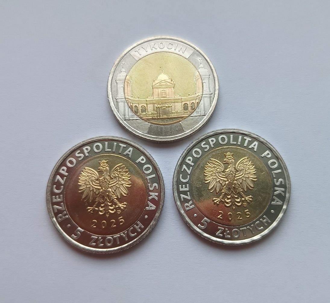 5 złotych 2025 Tykocin
