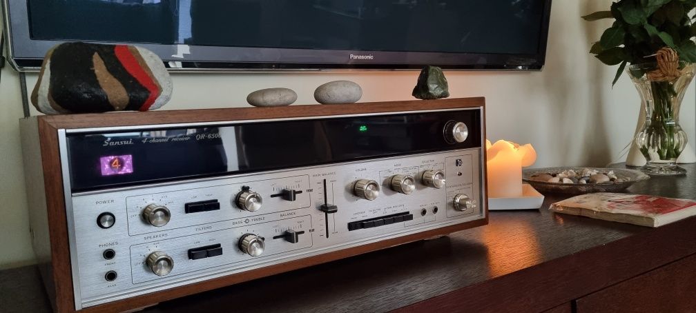 Amplituner sansui qr 6500 vintage monster quadro