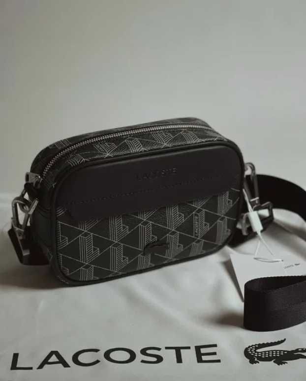 Сумка Lacoste Monogram Crossbody Bag мессенджер лакоста оригинал