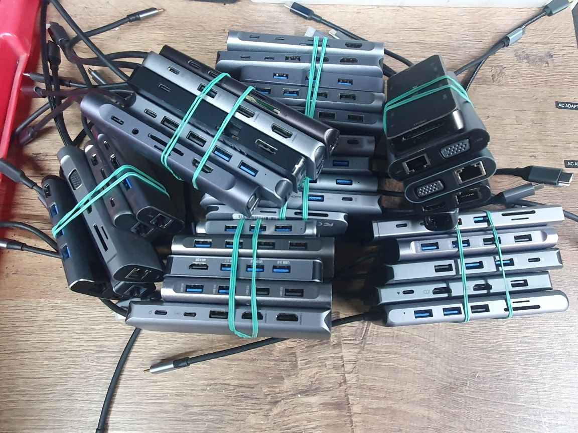 Type-C Hab докстанція переходник USB-C адаптер