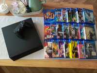 PlayStation 4 pro CUH-7216B + MEGA ZESTAW GIER