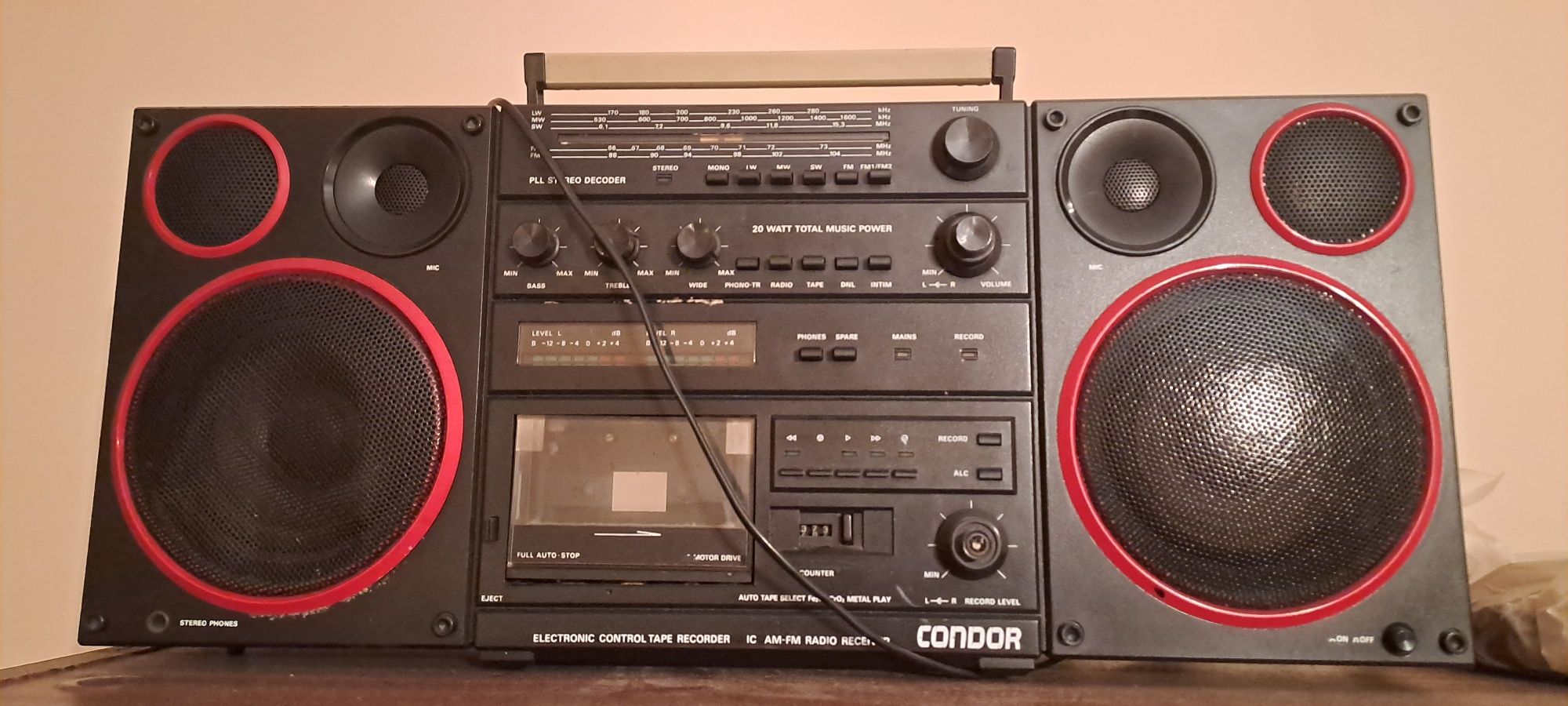 Radiomagnetofon Condor