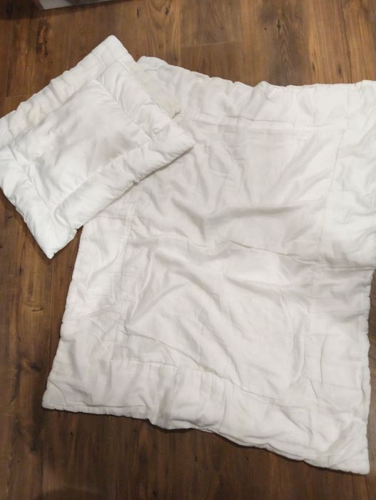 Kołdra i 2x poduszka do łóżka dziecięcego