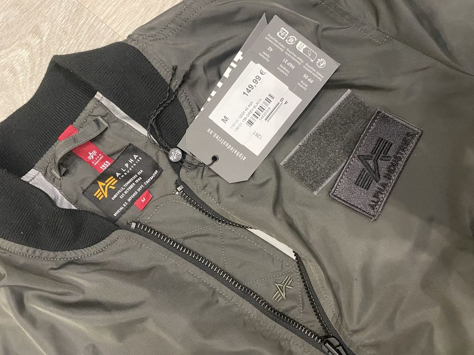 Бомбер куртка alpha industries ma-1 cwu-45