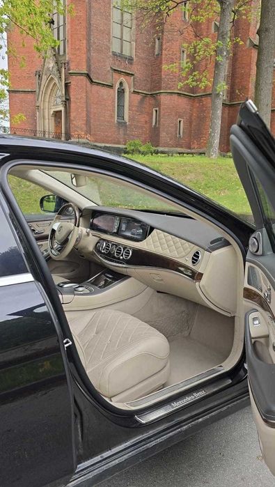 Mercedes sklasa s400d long limuzyna - wynajem - mozliwy dowóz