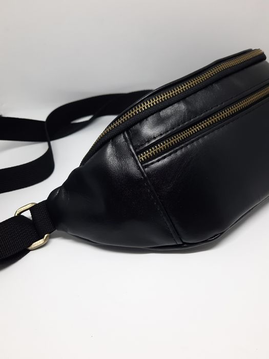 Чоловіча бананка шкіряна сумка | Мужская кожаная бананка