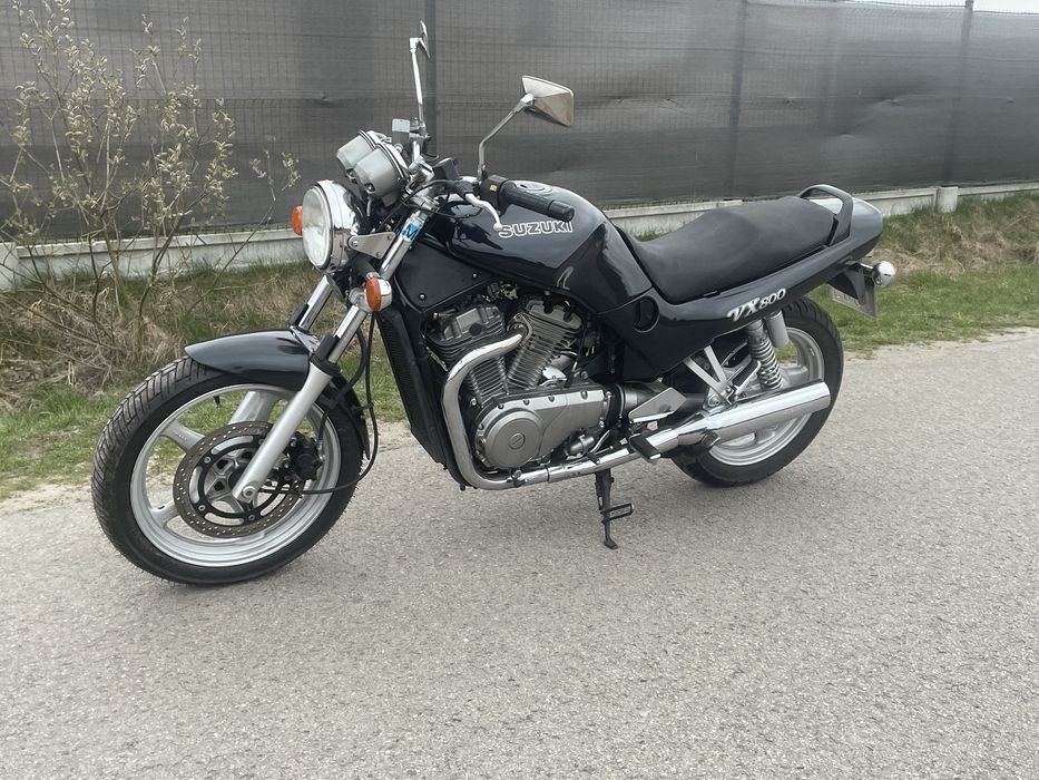 Suzuki VX800 po serwisie gaźników wał kardana