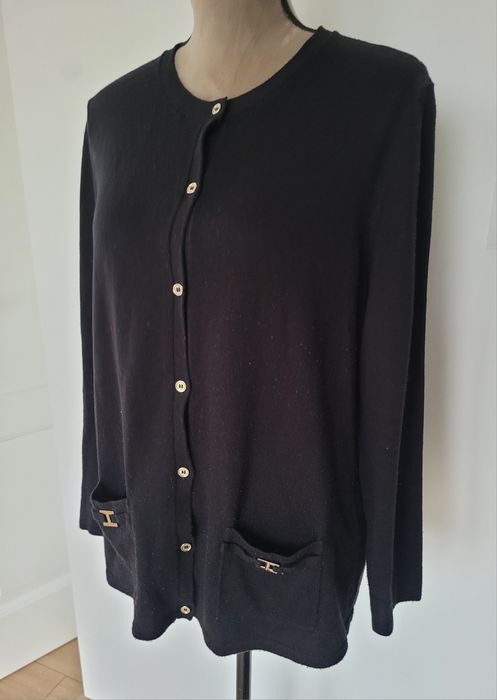 Czarny kardigan Tommy Hilfiger