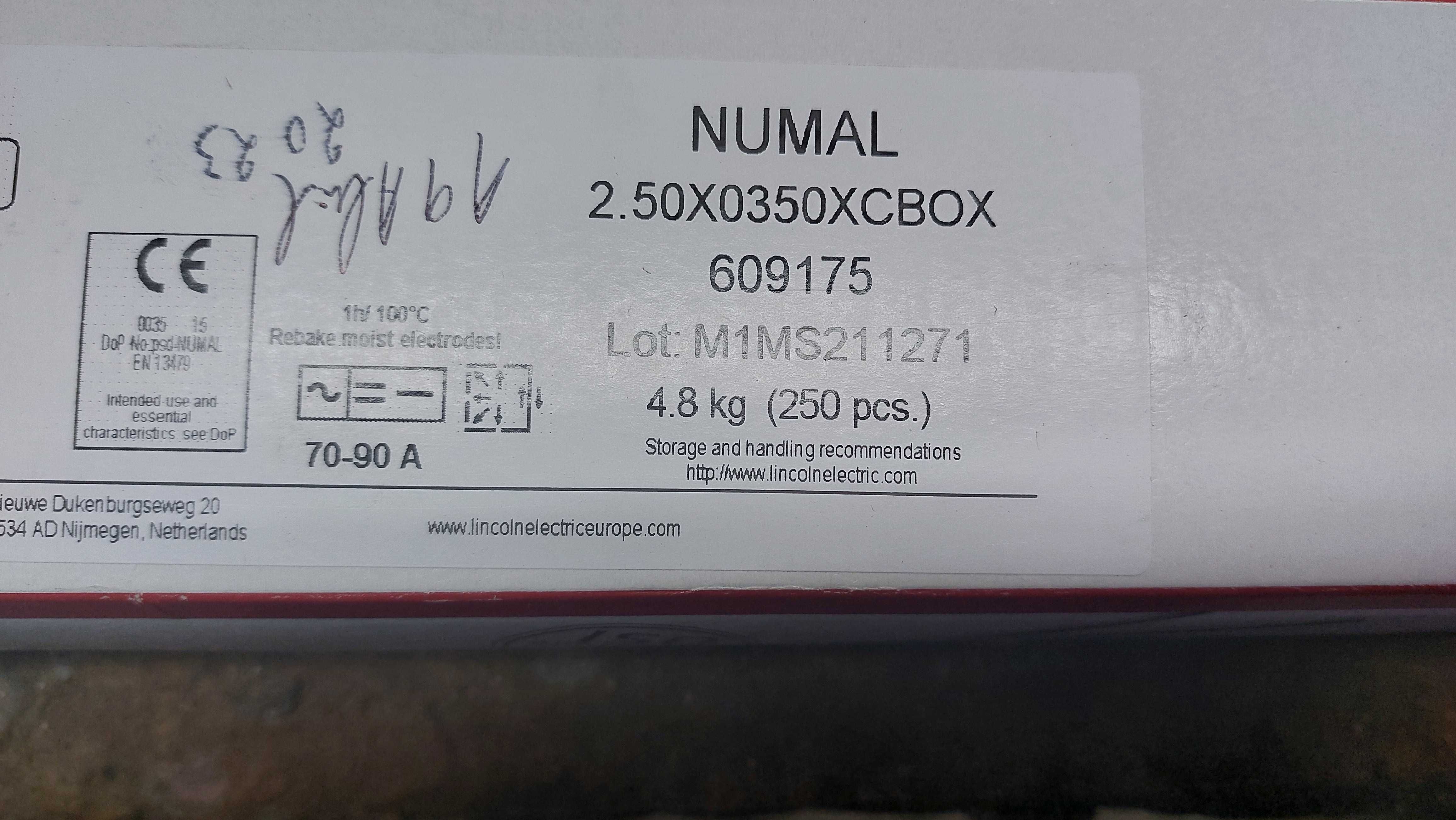 Lincoln Electric Eletrodo Rutílico NUMAL 6013