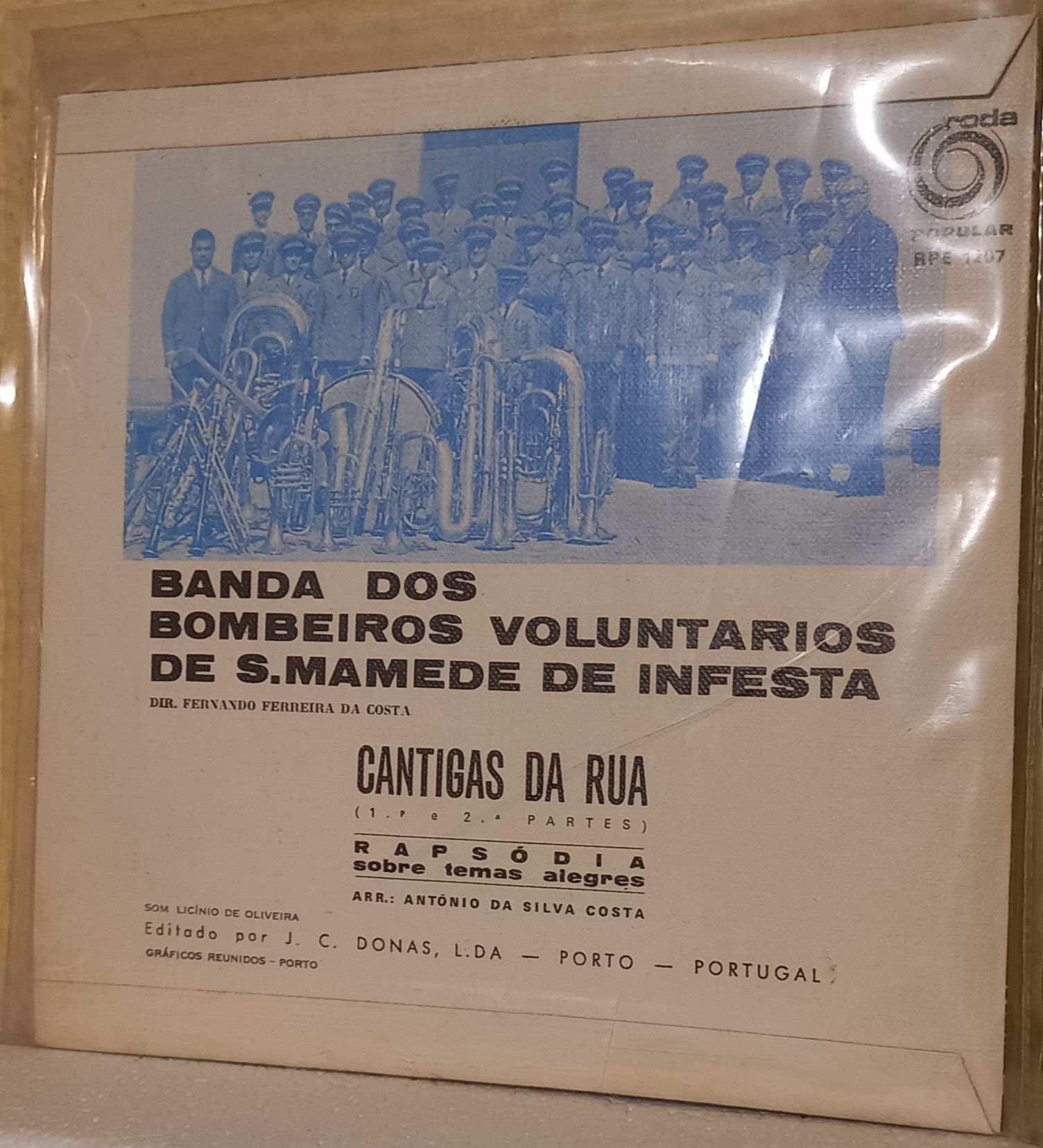 Disco de vinil, Lote de 3 singles, S.Mamede de Infesta.