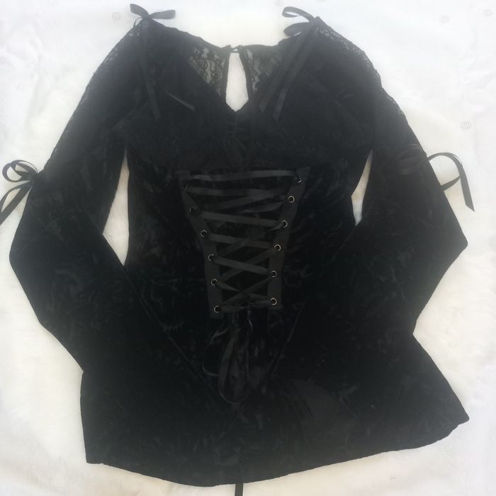 Готичний топ, корсет від Banned