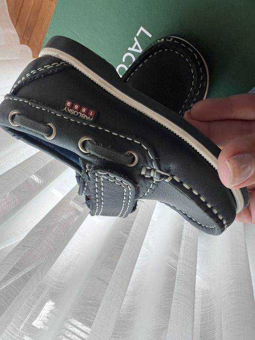 Sapato de vela Azul.