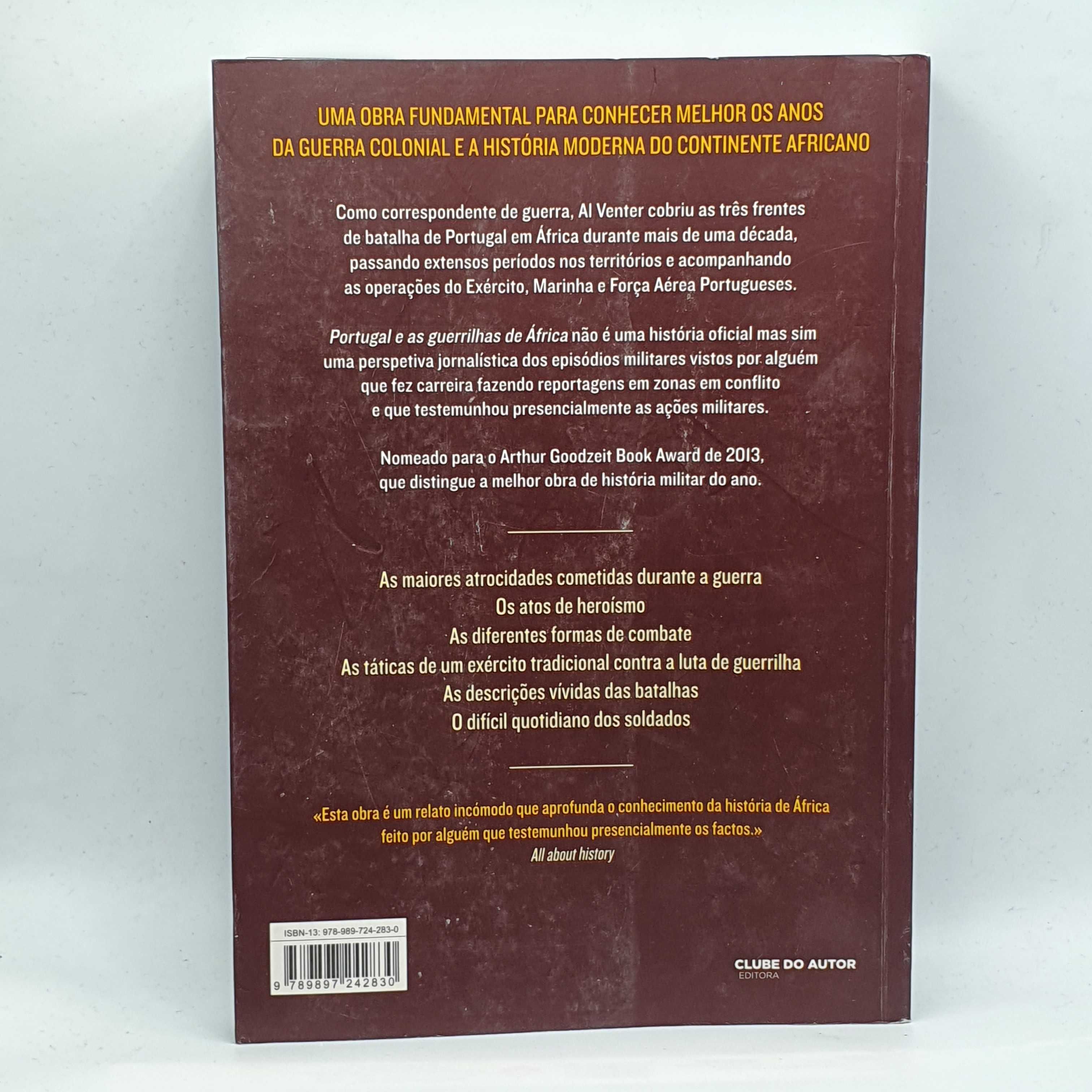 Livro - Al J.Venter - Portugal e as Guerrilhas de África - PAR4-SITE