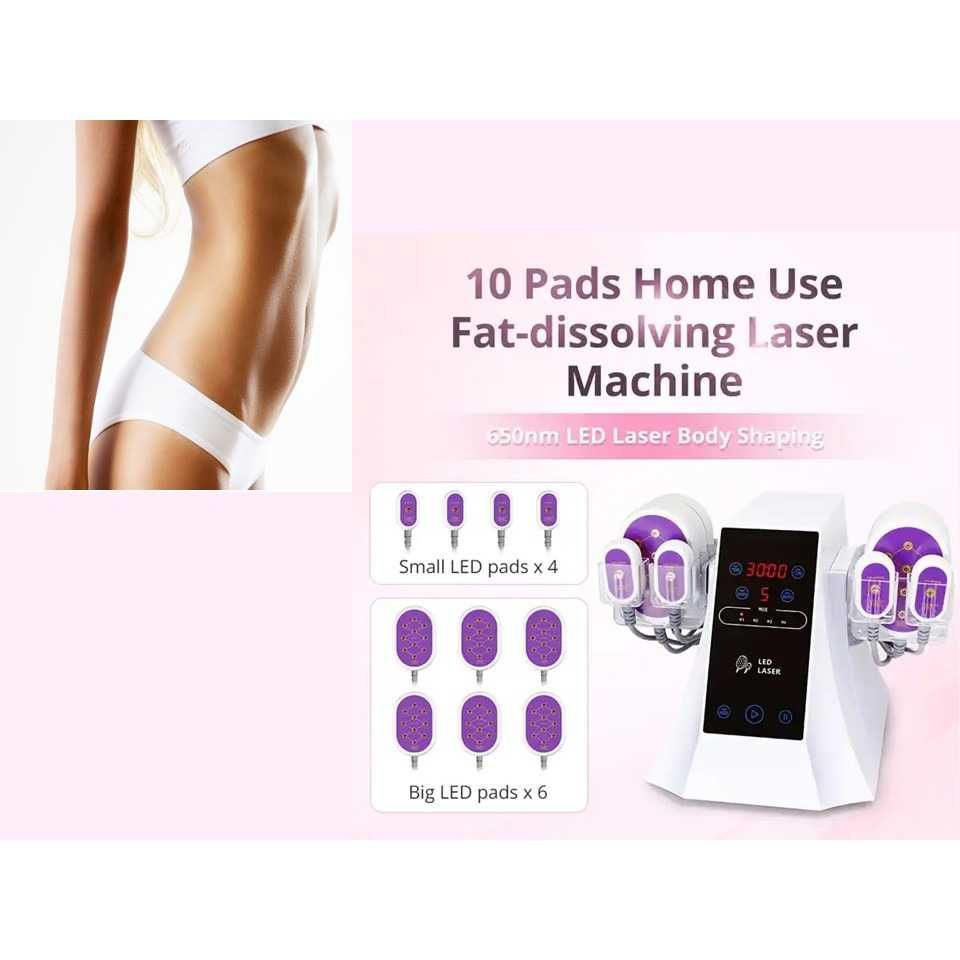 Máquina de Lipo Laser de 10 Placas Modelo CRIS LADY 2024