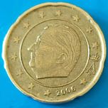 20 Cêntimos de 2006 da Bélgica