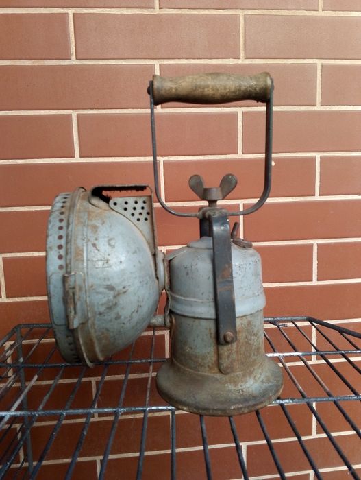 Stara Lampa Karbidowa Kolejowa PKP