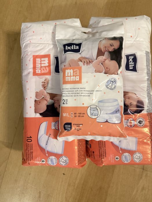 Bella mama zestaw po porodzie