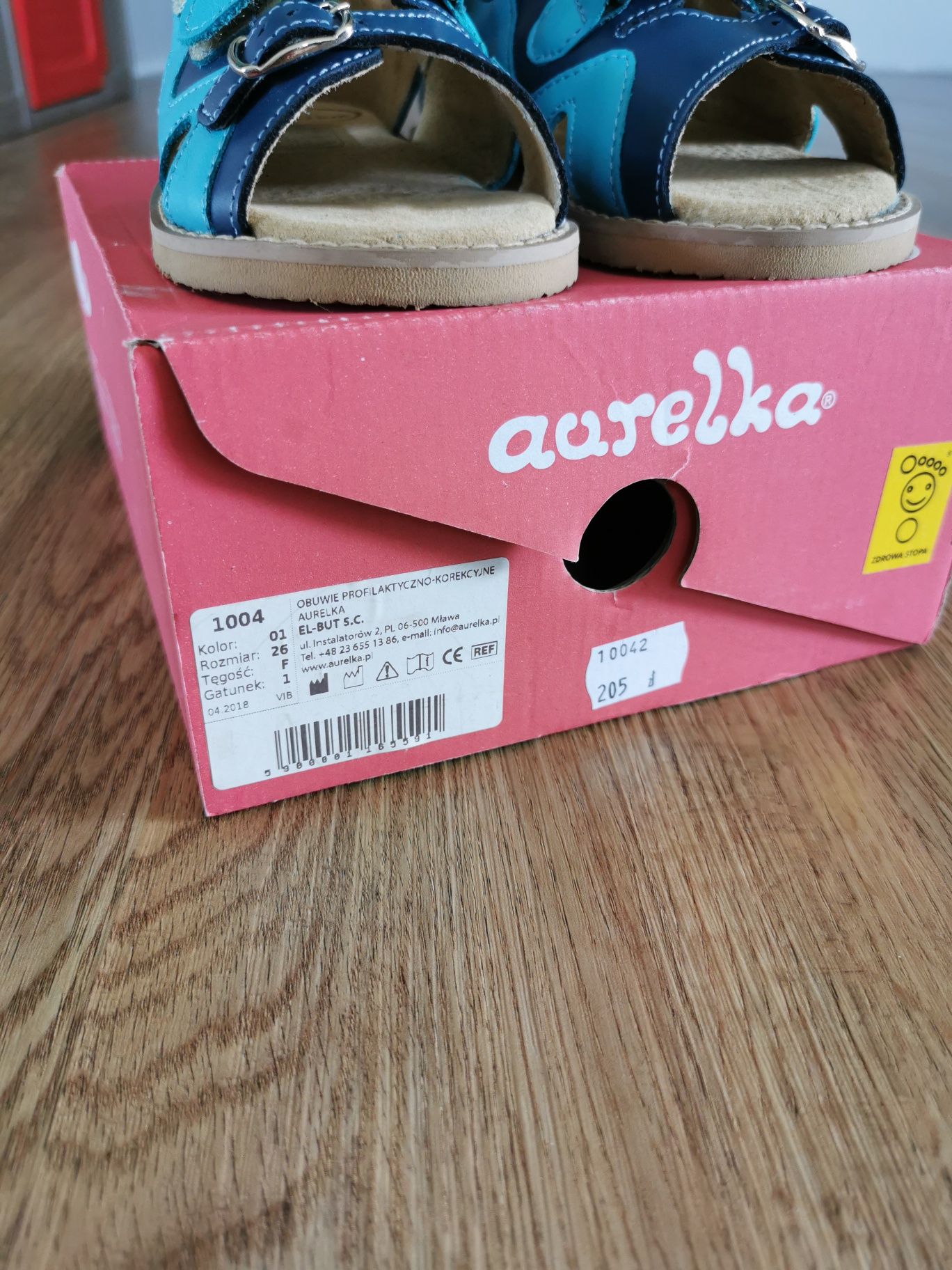 Buty Sandałki Aurelka NOWE 1004 rozmiar 26