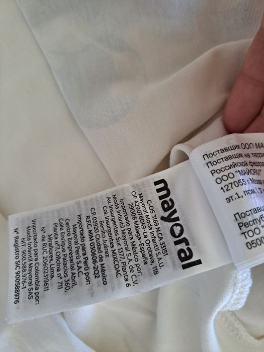 Top menina Mayoral tamanho 12